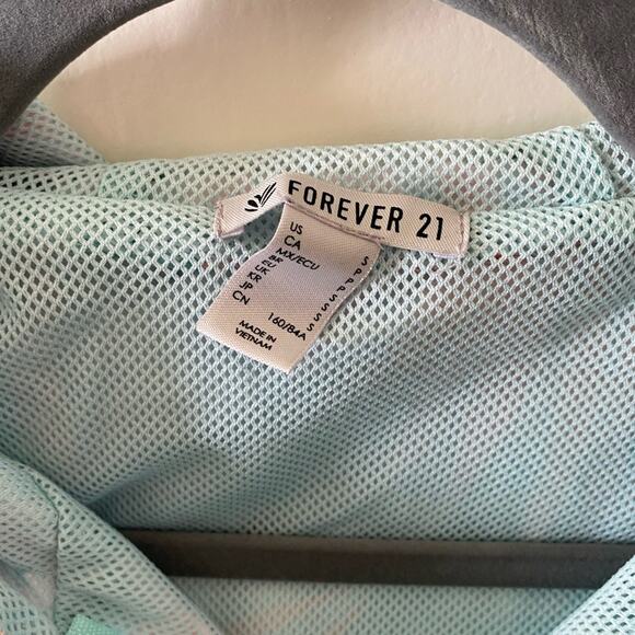 Forever 21 tropical print wind jacket - Picture 4 of 4